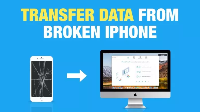How to Connect Your Broken iPhone Screen with a Computer 3