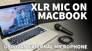 How to Connect XLR Microphone to Your iMac 1