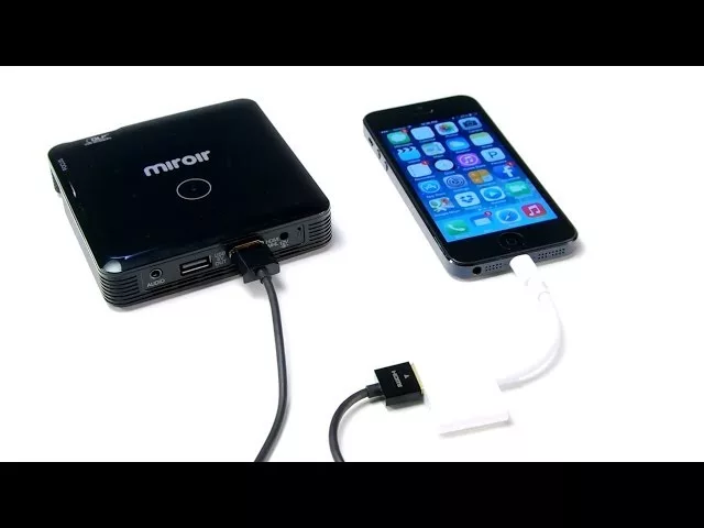 How to Connect Your iPhone to Miroir Projector 11