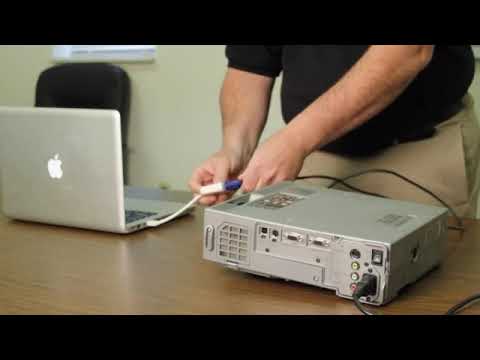 How to Connect your Macbook Pro to Projector 9