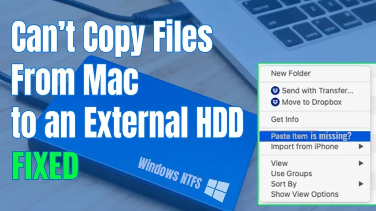 How to Troubleshoot Copying Files to an External Drive on a Mac 15