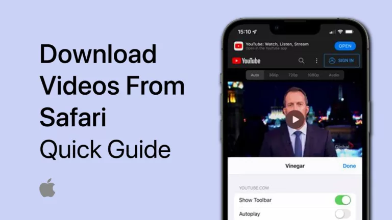 How to Easily Download YouTube Videos on Safari 11
