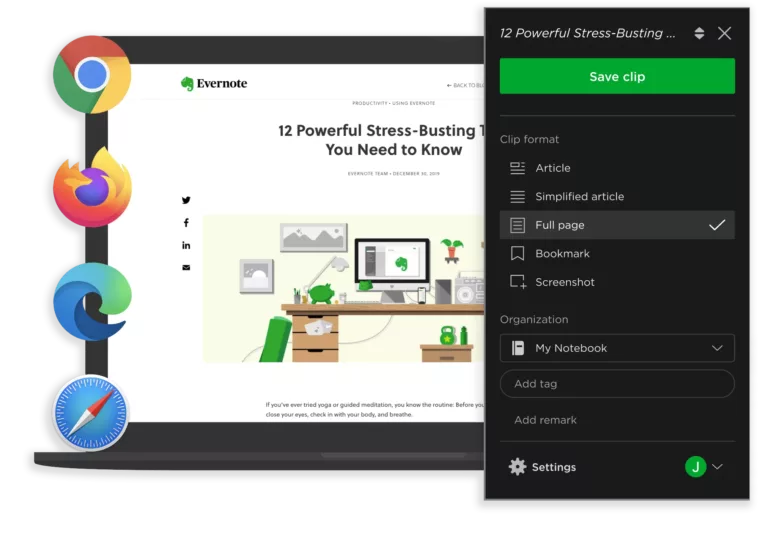 Evernote Web Clipper Chrome Extension For iPad 19