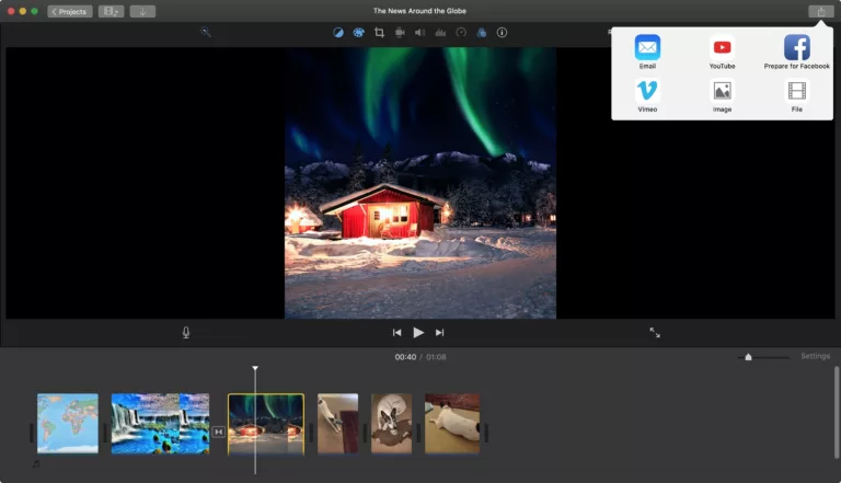 How to Export iMovie Project from iPhone to Mac 15