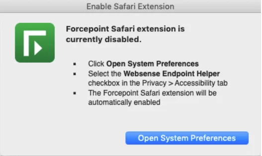 How to Protect Your Online Activities with Forcepoint Safari Extension on Mac 3