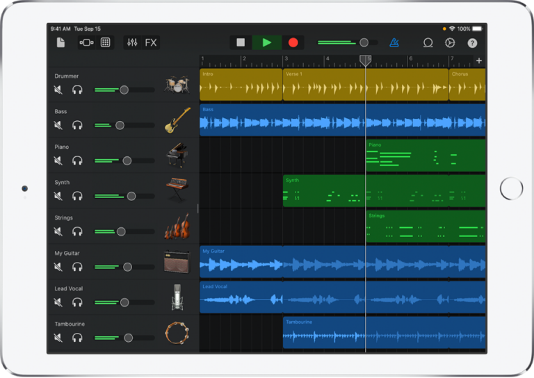 How to Export WAVs in GarageBand on iPad 11