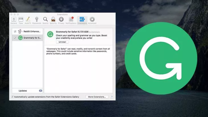 How to Add Grammarly on Your Safari Browser on Mac 3