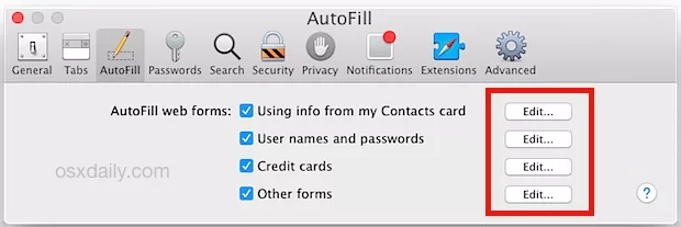 How To Edit Autofill On Mac 7
