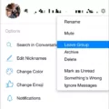 How To Leave A Group On Messenger On iPhone 11