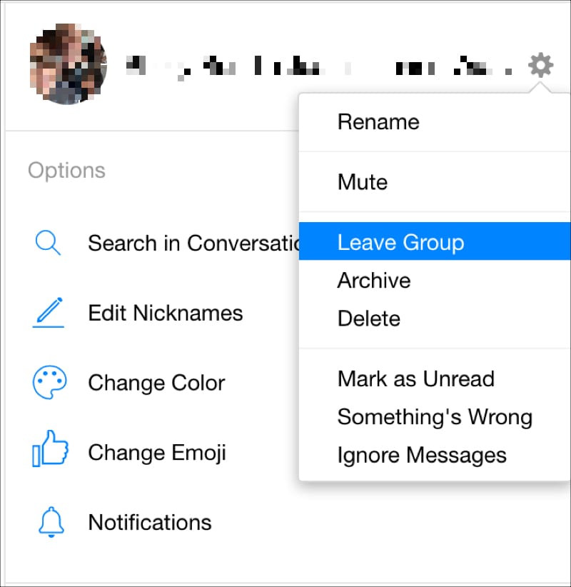 How To Leave A Group On Messenger On iPhone 1