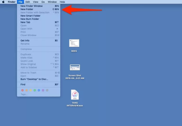 How To Make Folders On Macbook Desktop 13