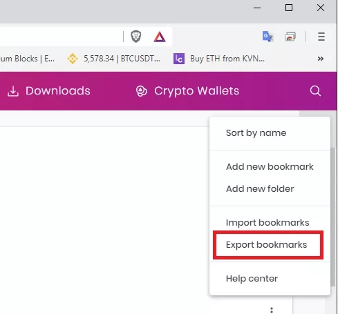 How To Save Bookmarks In Brave 9