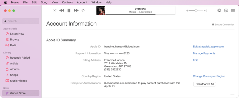 How to Access Account Menu on MacBook Air 11