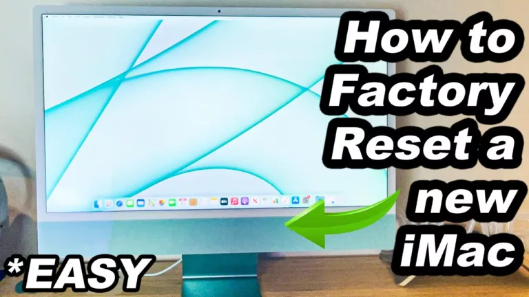 How to Reset Your iMac in a Few Easy Steps 1