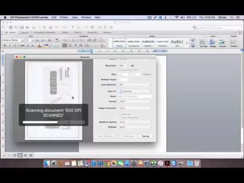 How to Scan Documents or Photos with 600DPI Scanner 3