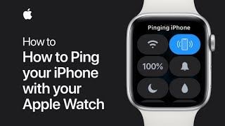 Apple watch best sale ping my phone