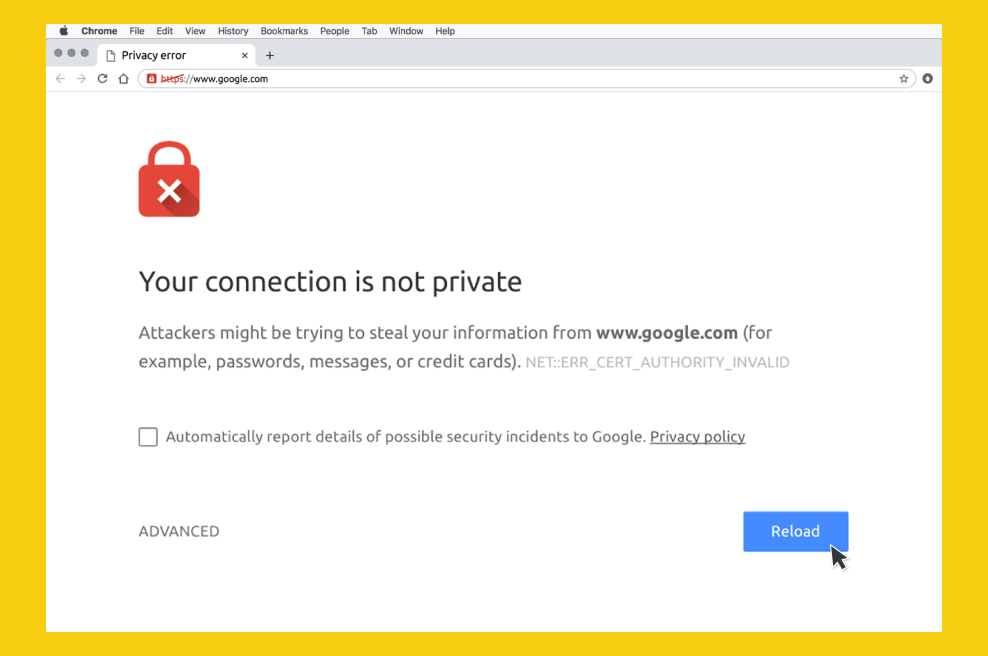 Solving the Safari Security Connection Problem 2 Solving the Safari Security Connection Problem 1