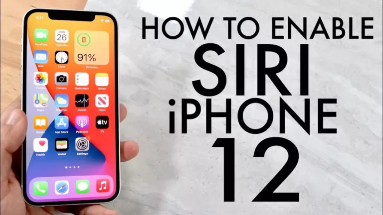 How to Start Using Siri On iPhone 12 3