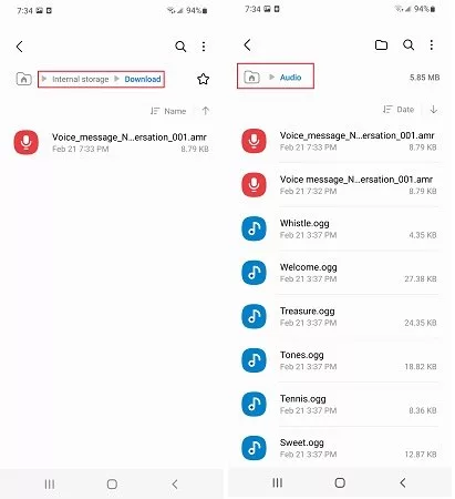 Where Do Saved Audio Messages Go 7