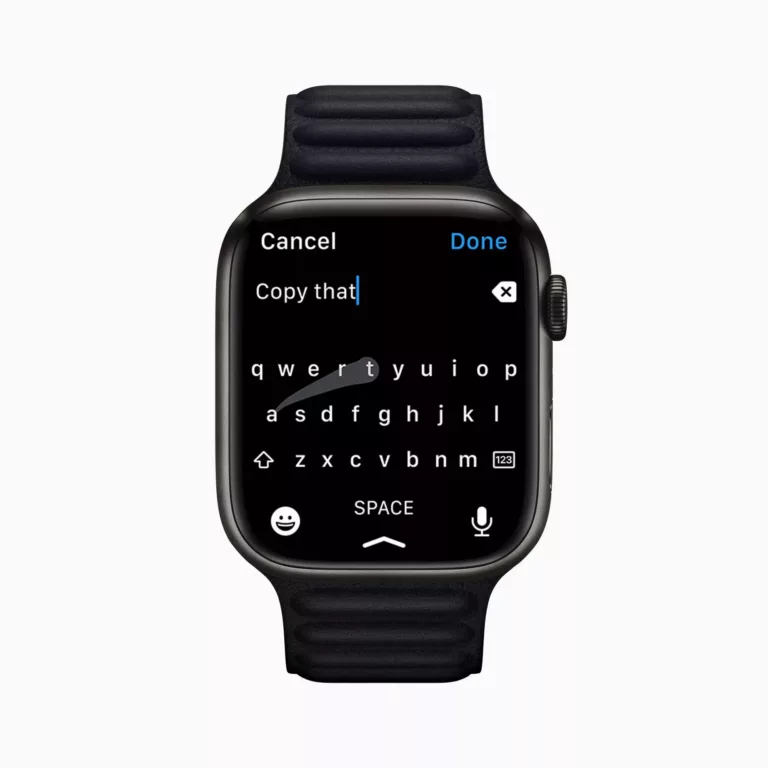 New Qwerty Keyboard on Apple Watch 5 3