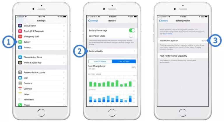 How to Check Battery Health on your iPhone 5c 7