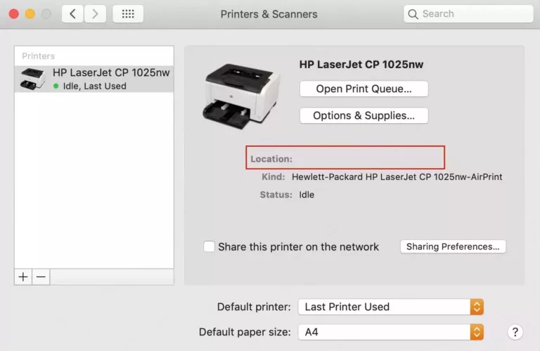 How to Connect Your iMac to HP Printer Wirelessly 7