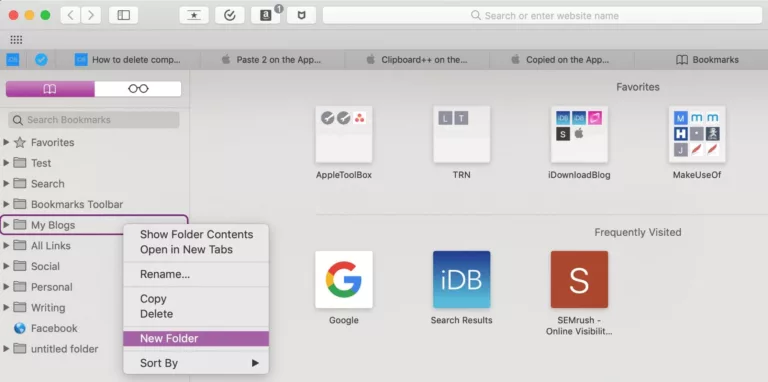 How to Copy Safari Bookmarks to a New Computer 19