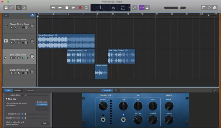 How to Use Delay Effect in Garageband 11