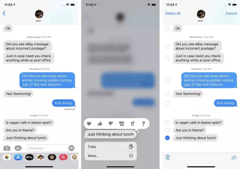 How to Delete Text Messages on iPhone 11 17