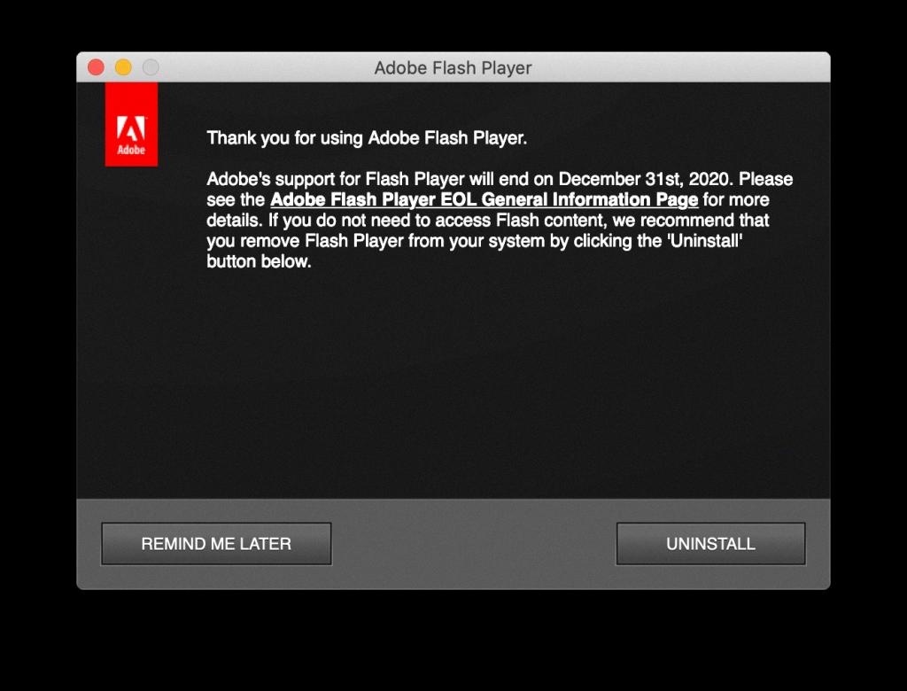 do i need adobe flash player on my mac