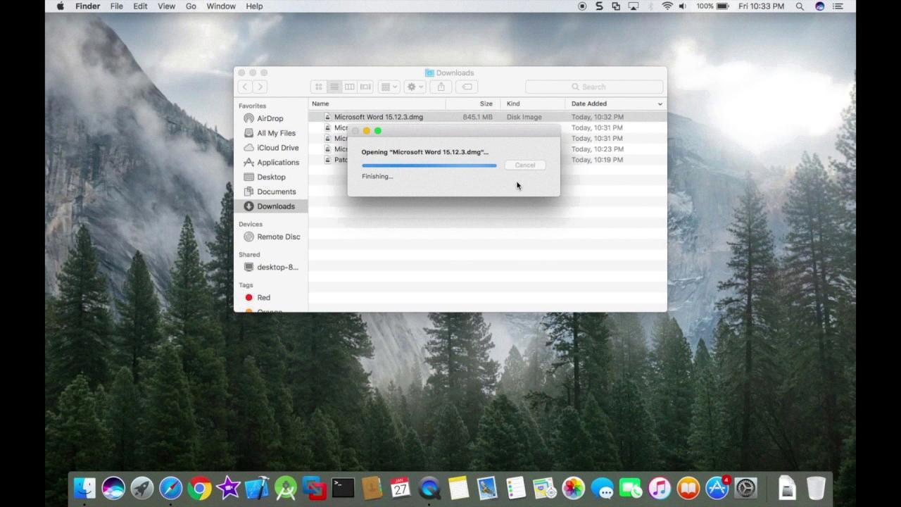 how to install microsoft office to macbook air