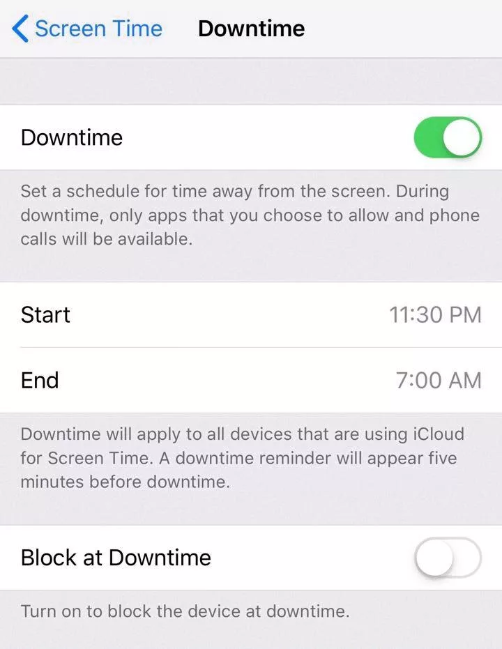 How to Enable Downtime on Your Phone 1