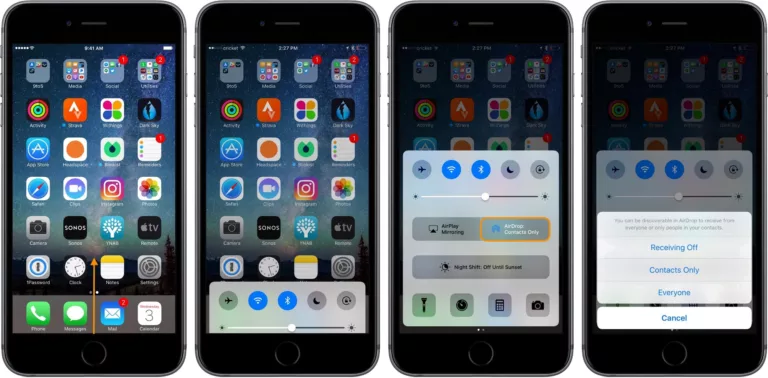 How to Easily Enable AirDrop on iPhone XR 7