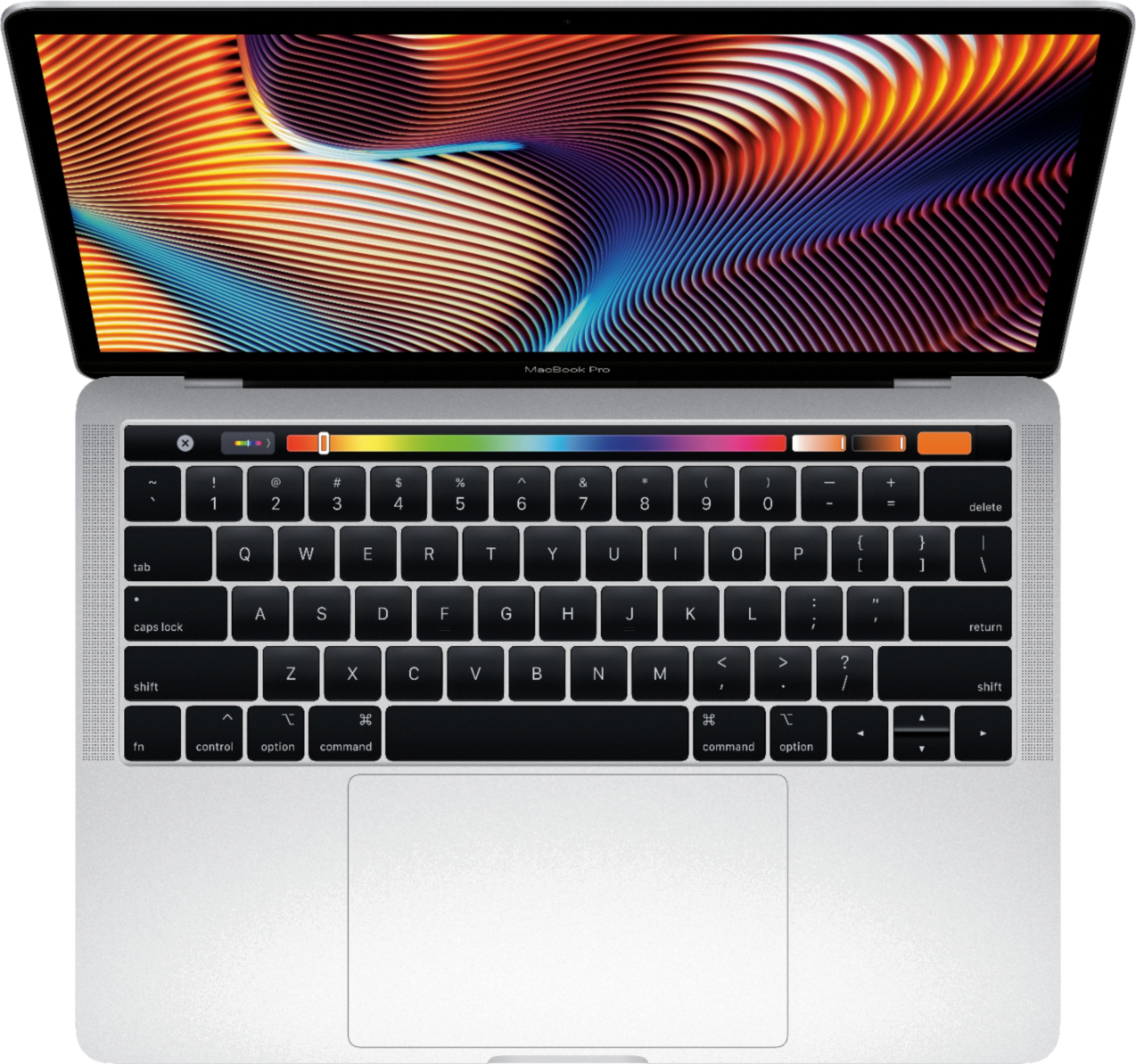 The Function of F4 Key on Mac Touch Bar 1