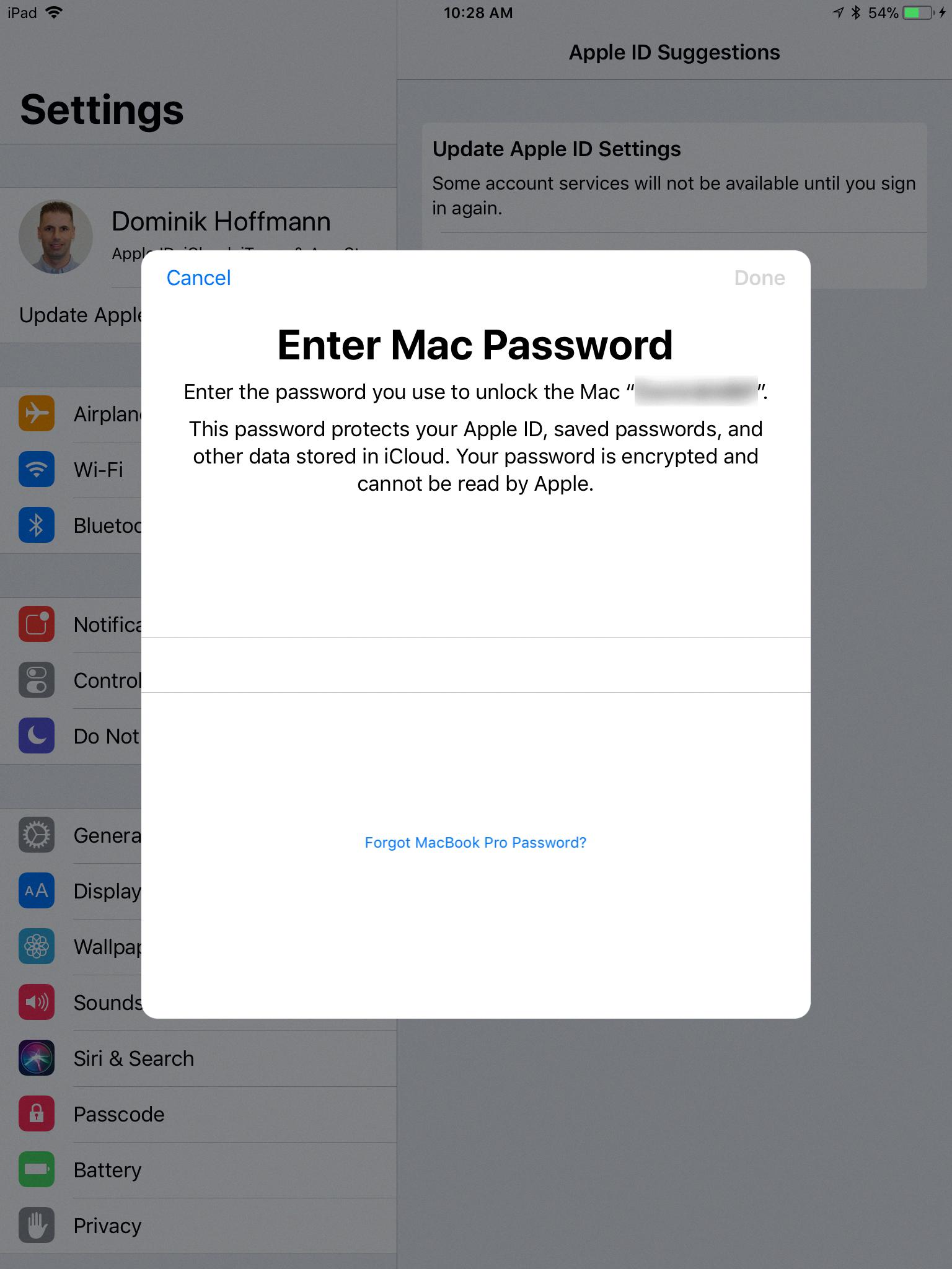 how to find apple id password on mac keychain