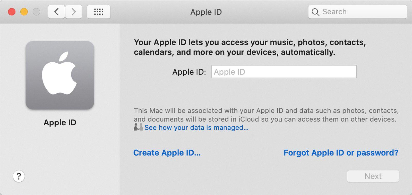 macbook forgot password and apple id