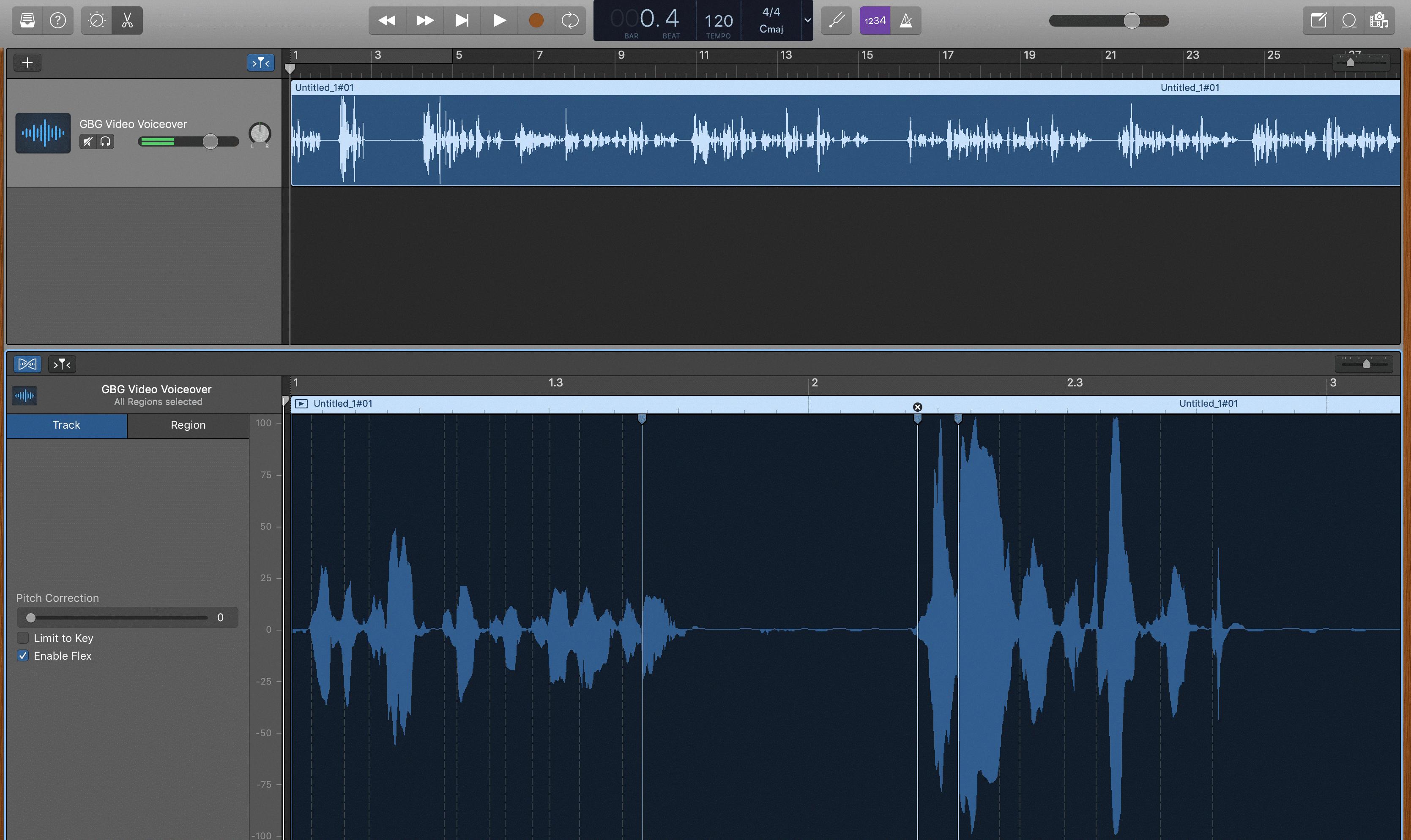 How to Transcribe Music with Garageband 19