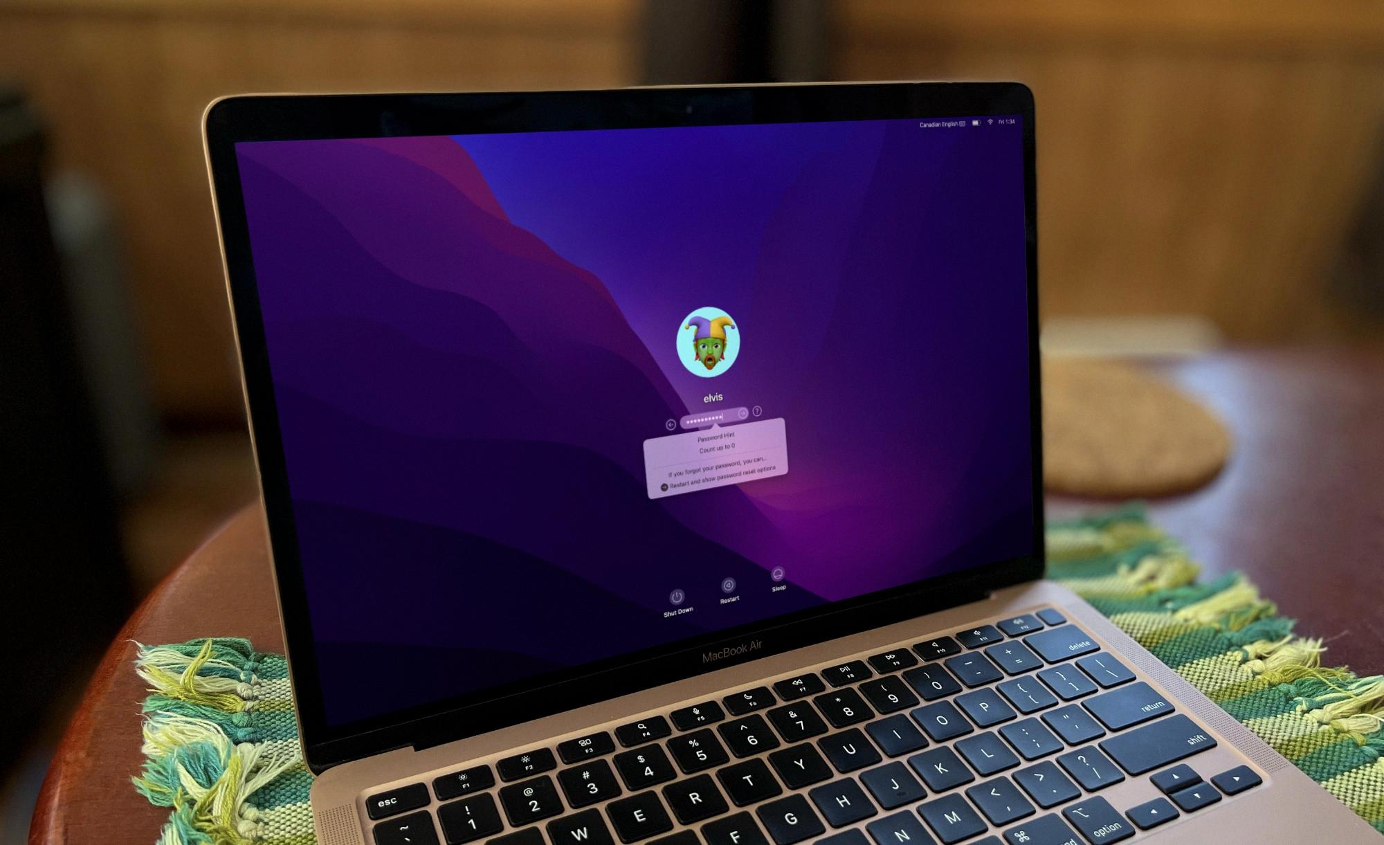 How To Change The Password On Macbook Air