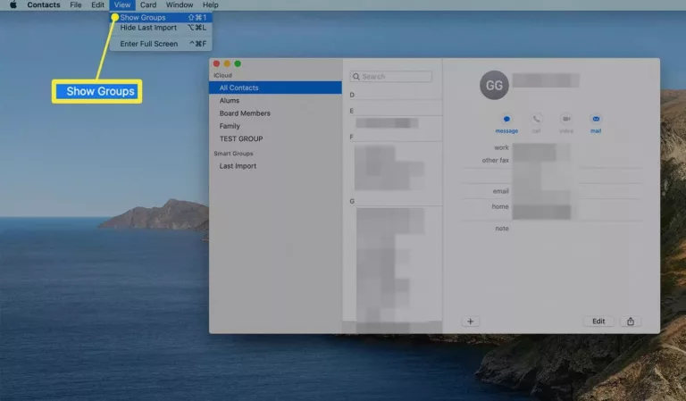 How to Get Contacts On Your Macbook 3