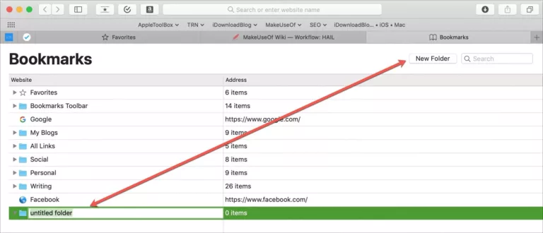 How to Remove Bookmarks From Safari 1