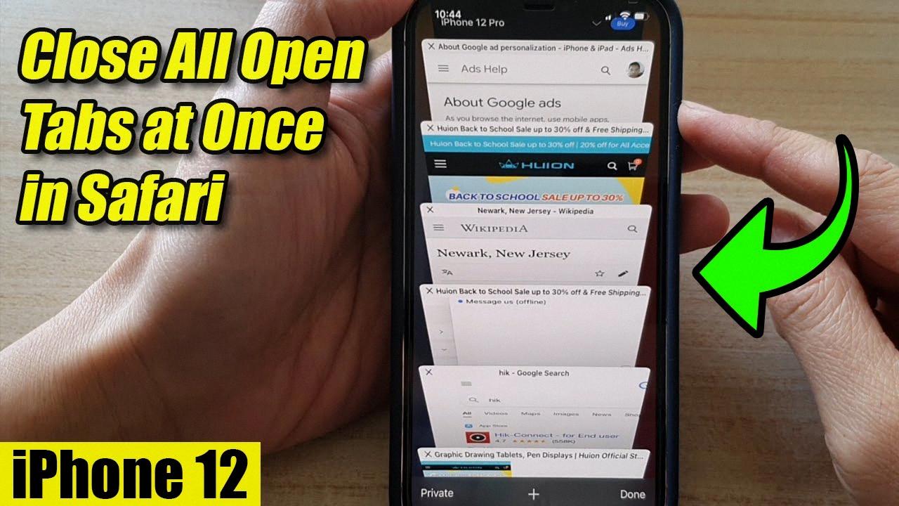 How To Close Tabs On IPhone 12 DeviceMAG