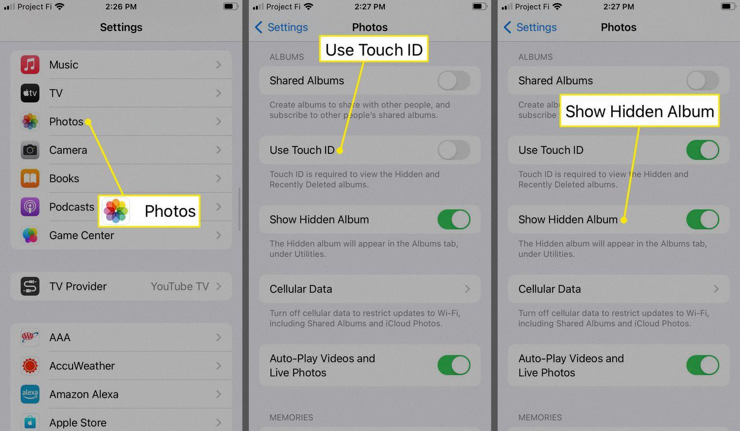 How To Hide A Shared Album On Iphone