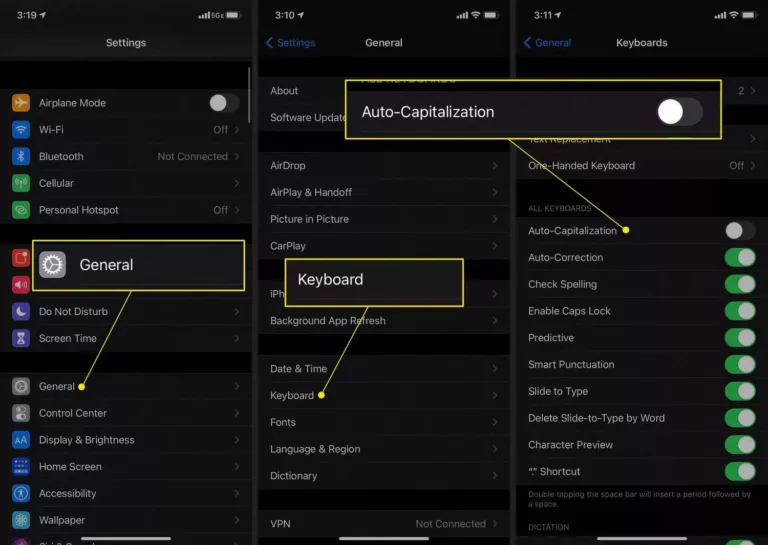 How To Keep Caps Lock On iPhone Turned On 11