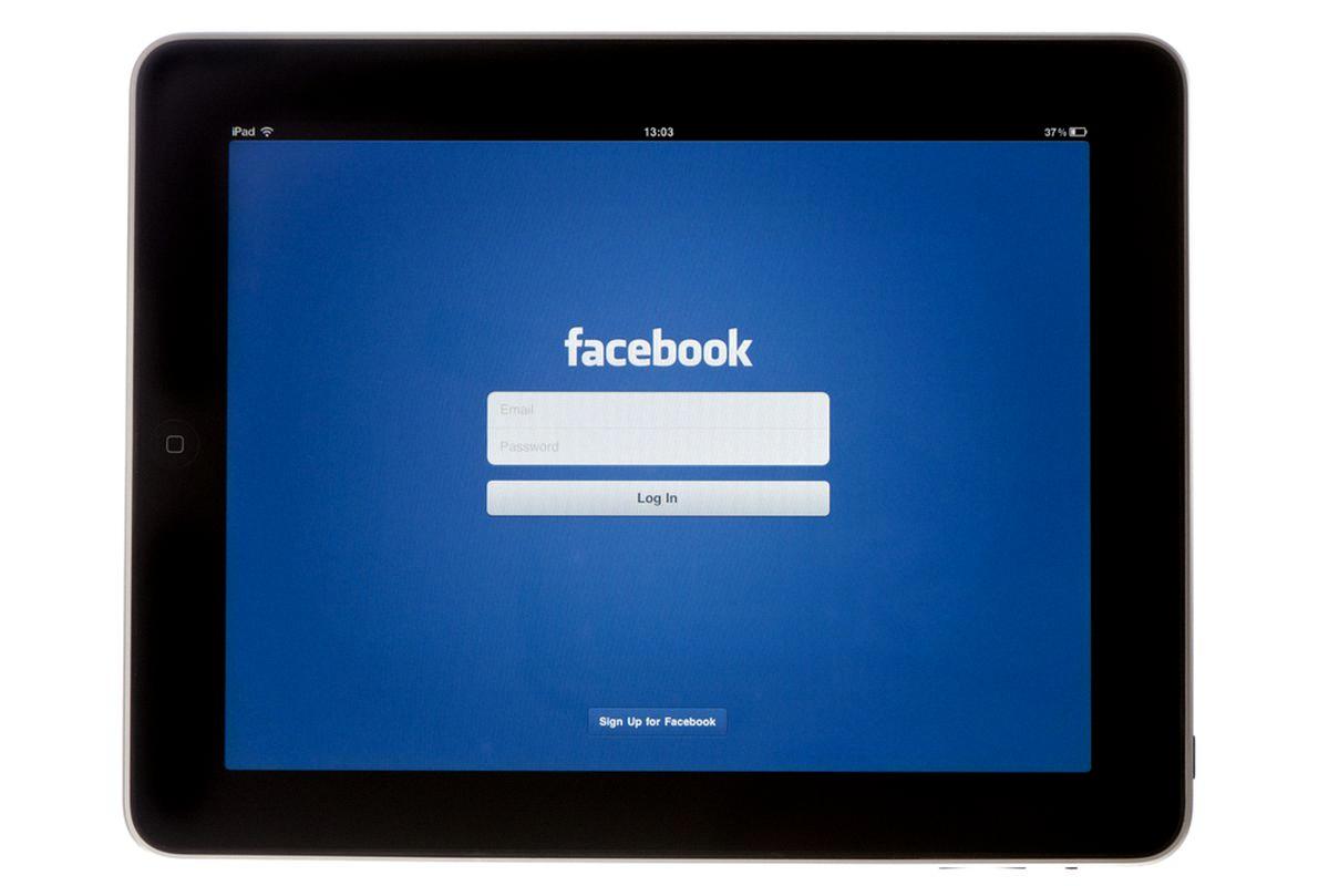 how to sign out of facebook on ipad