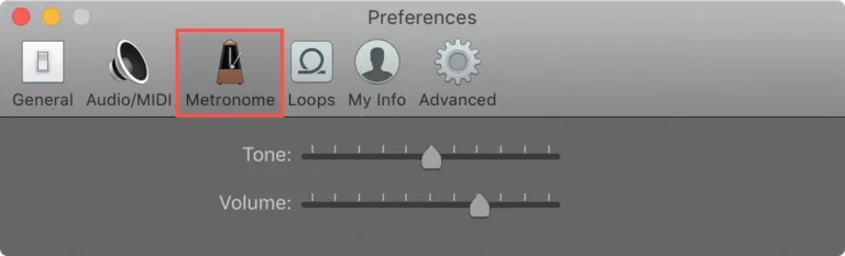 How To Turn Metronome Off In Garageband 17