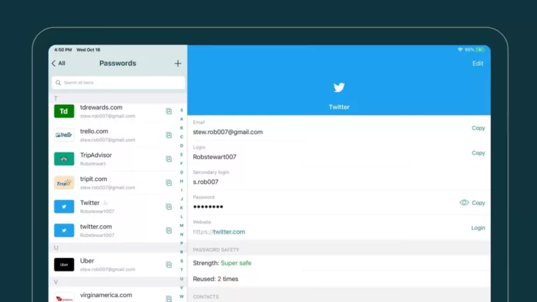 How to Secure Chrome on iPad with Dashlane 7