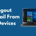 How to Log Out of Microsoft Outlook Account 5