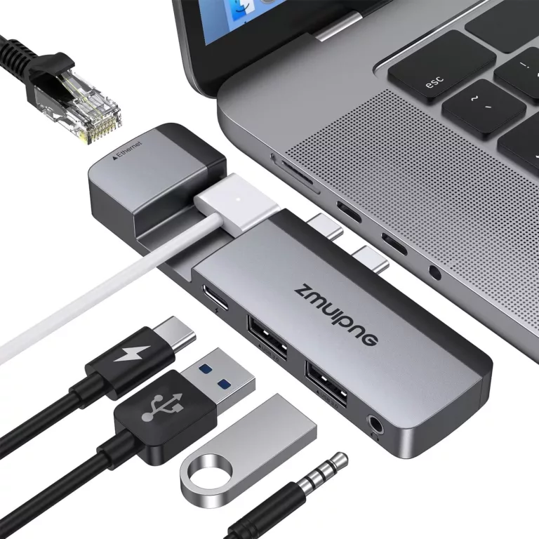 How to Connect MacBook Pro to Ethernet with a USB-C 5