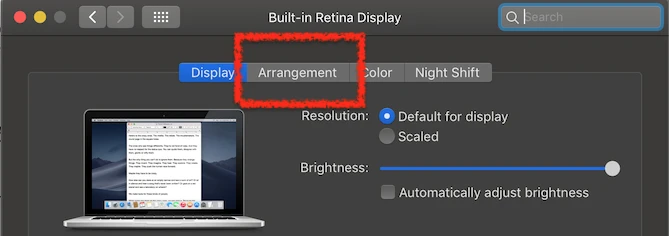Why Isn't My Mac's Arrangement Tab Showing?