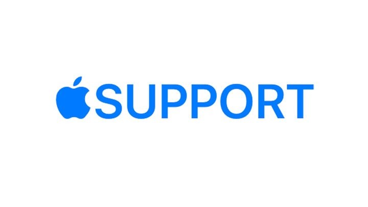 Apple Support logo for contacting Apple technical support and repairs